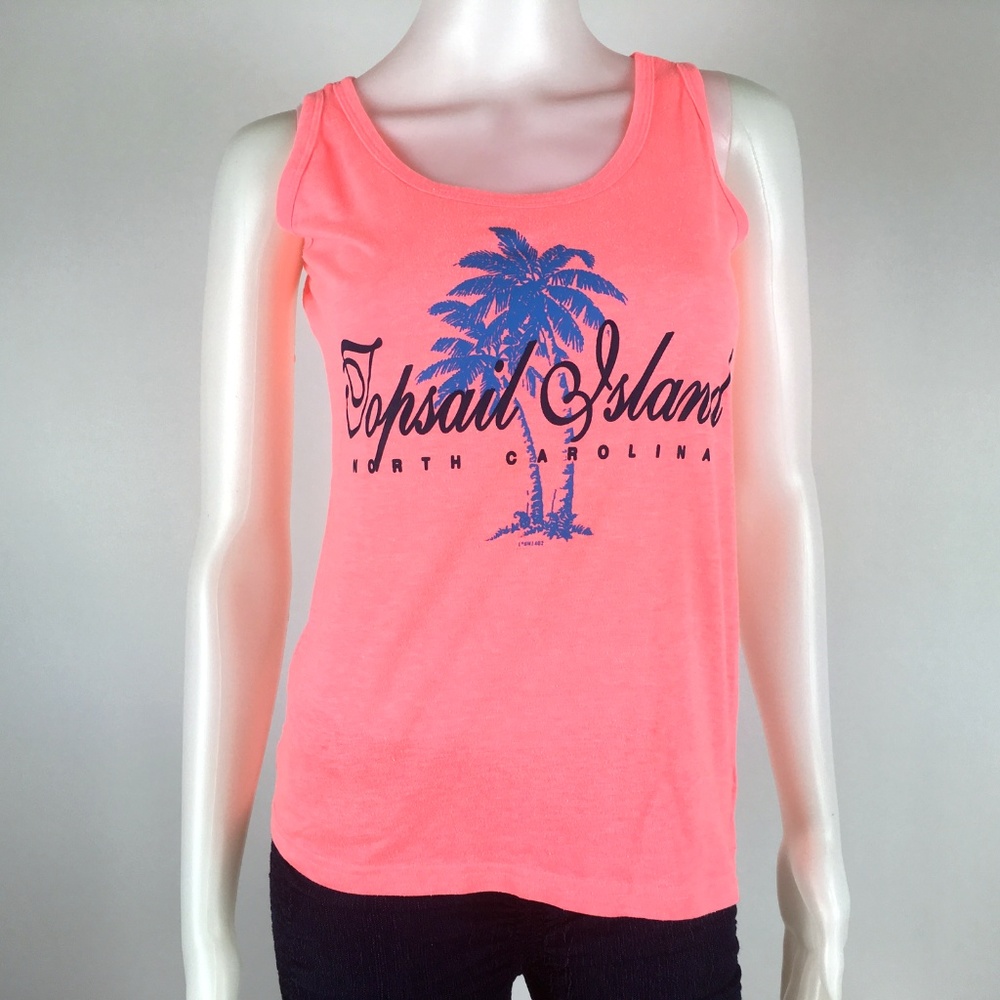 Wings Women's Size S Hot Pink Topsail Island Top